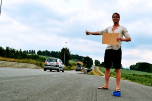 Hitchhiking in Norway with strawberries.jpg
